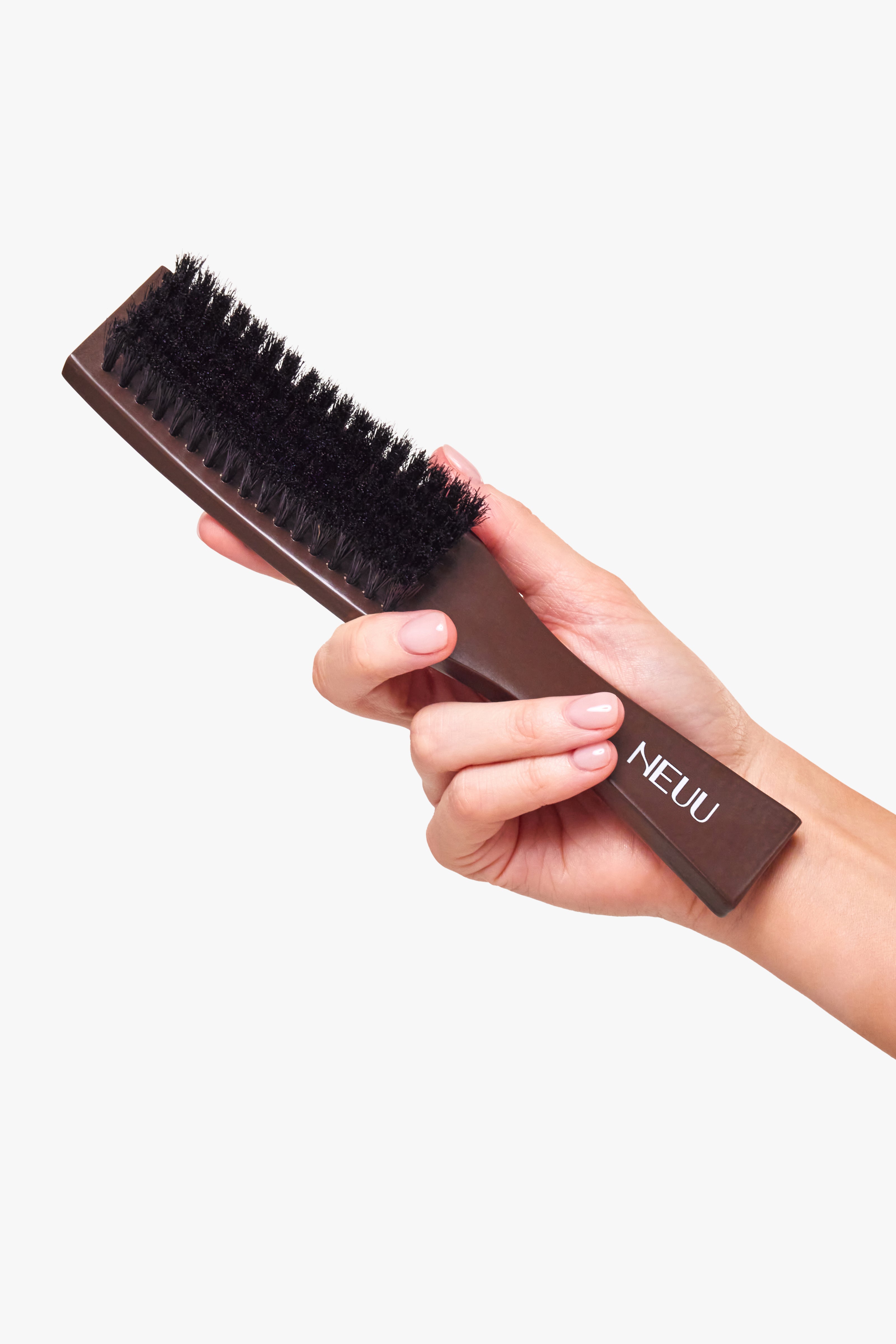 The Slick Brush | Curved Boar Bristle Styling Brush